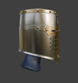 Crusader Helm 3d model