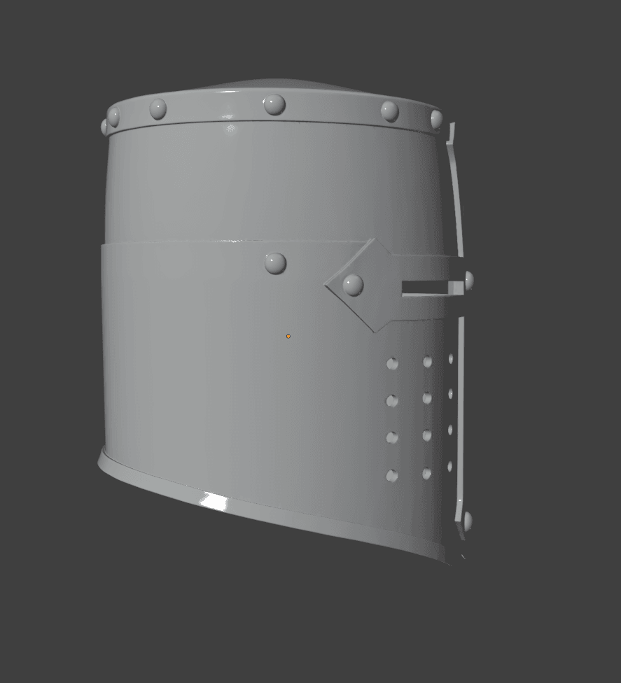 Crusader Helm 3d model