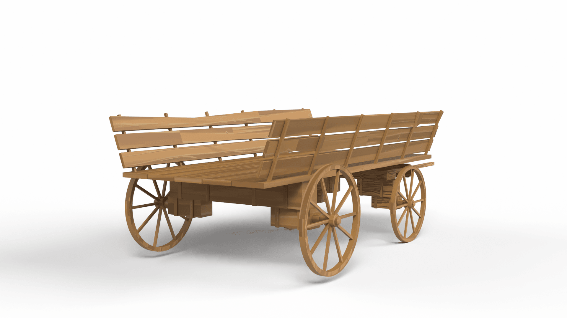 Medieval Vagon 3d model