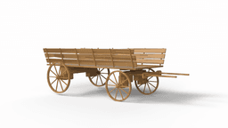 Medieval Vagon 3d model