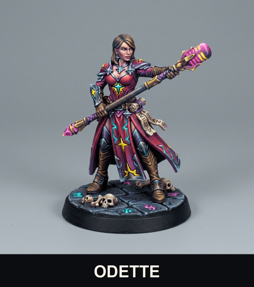Iris and Orin - Odette STL - DCC Reimagined as 5e-Compatible Characters 3d model