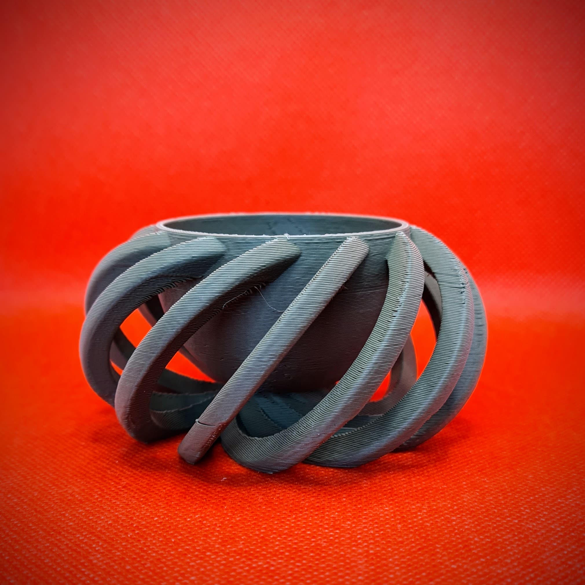 Spiral Bowl (Support Free) 3d model