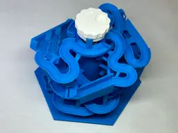Apex - A 3d Printed Marble Machine 3d model