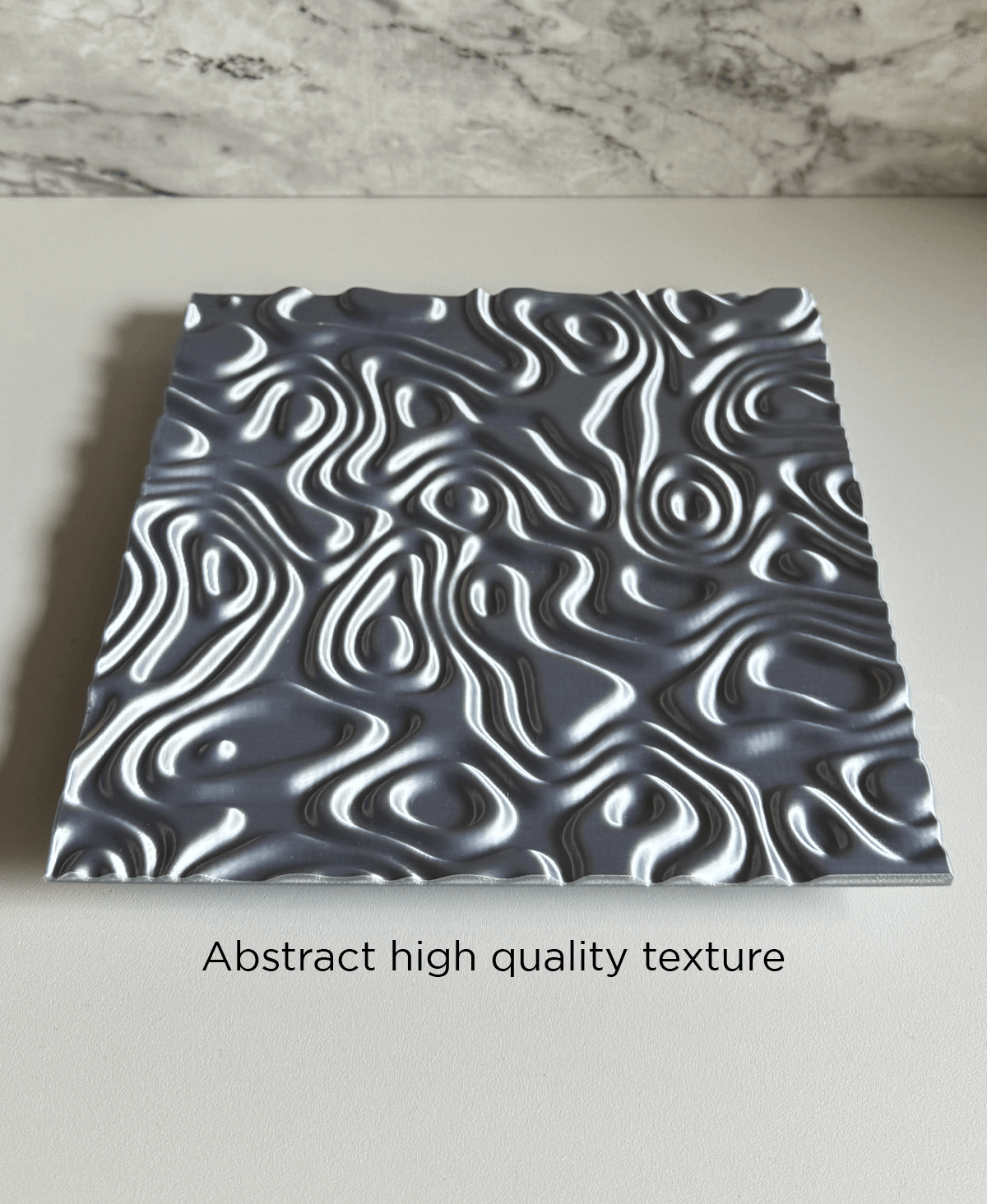 Abstract, desk tray catchall. 3d model