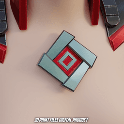 Red Witch Accessories Cosplay Set Marvel Rivals 3d model
