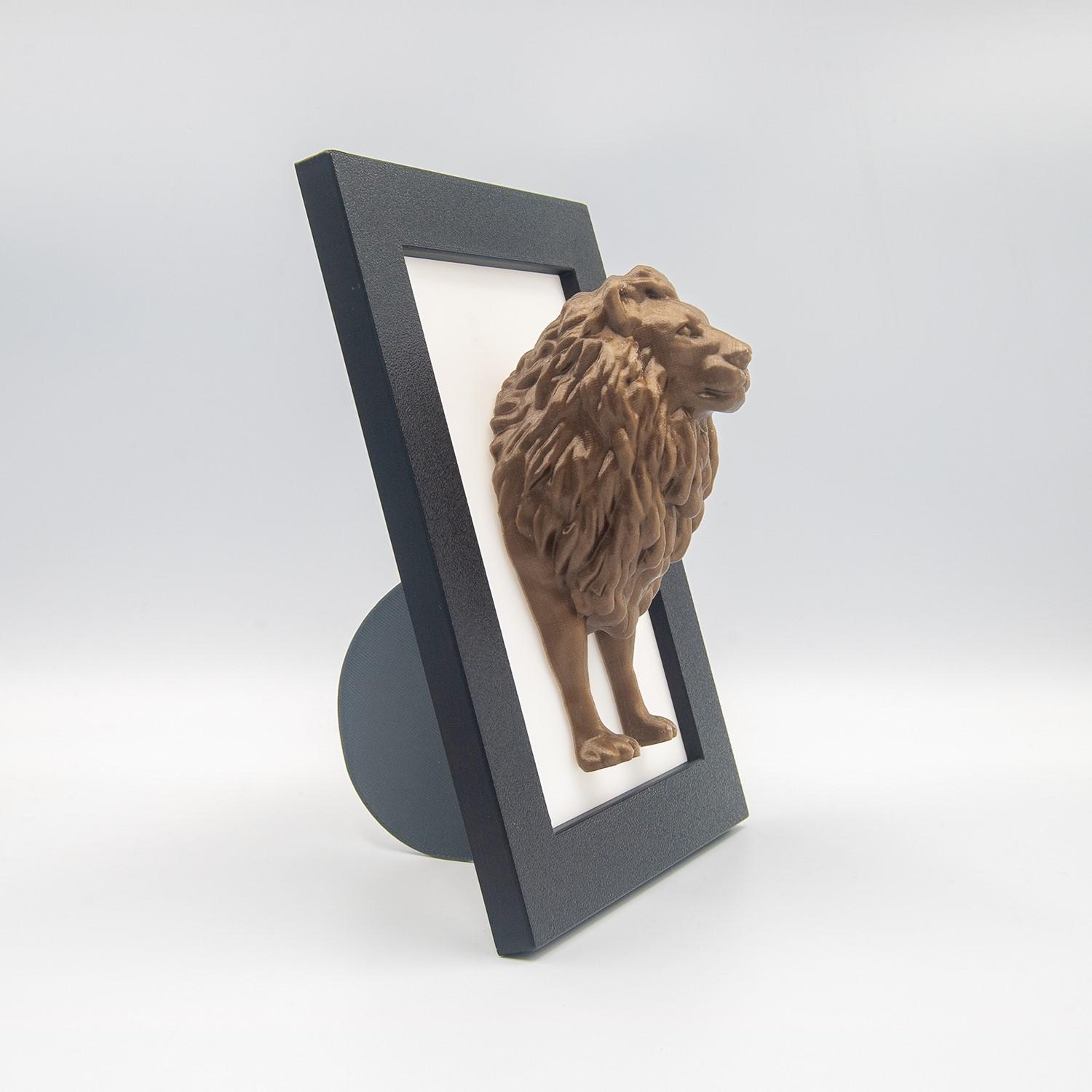 Lion Frame 3d model