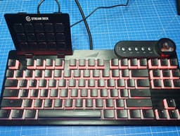 Stream Deck Keyboard Mount (Mountain.gg Everest Keyboard) 3d model