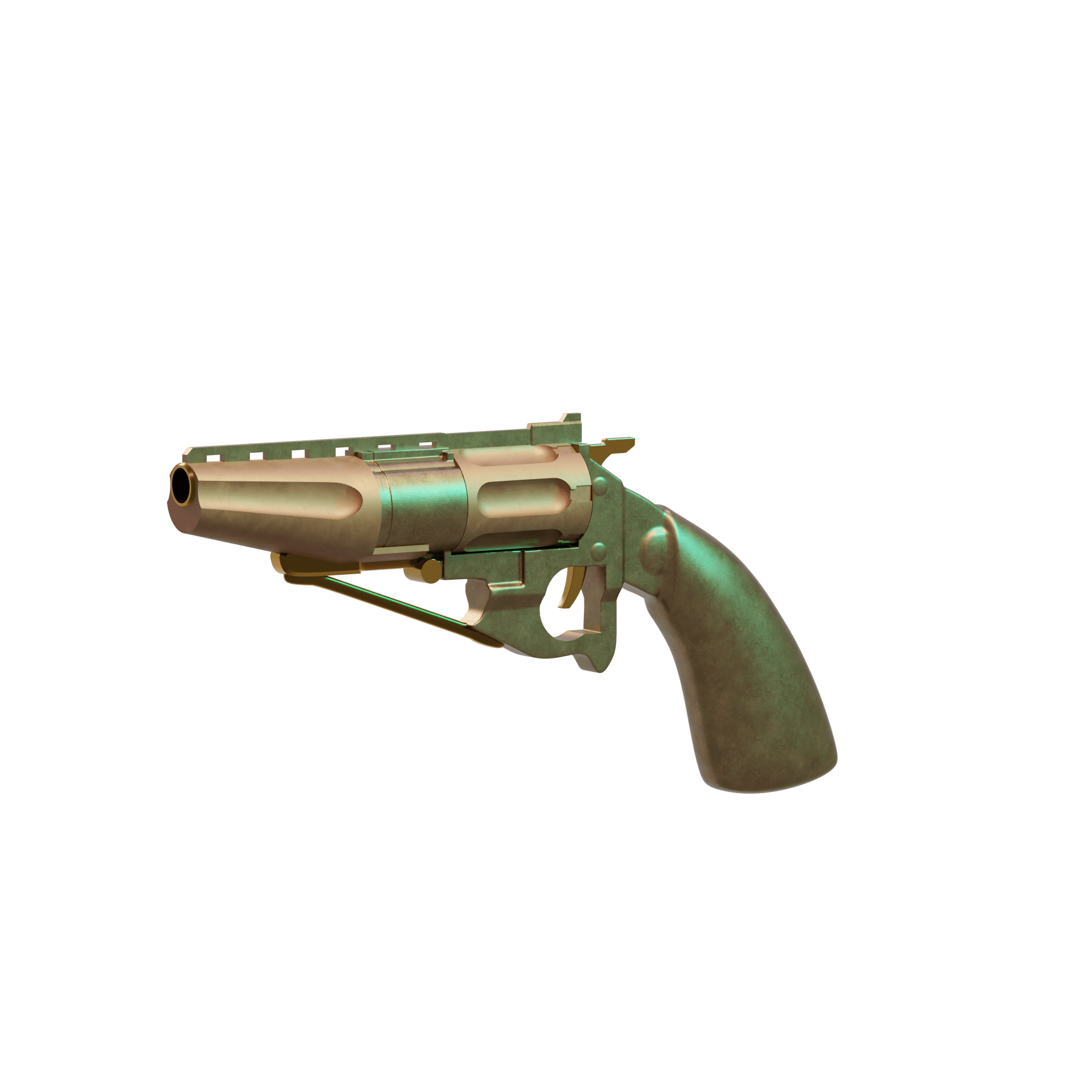 The Ghoul's Gun Fallout 3d model