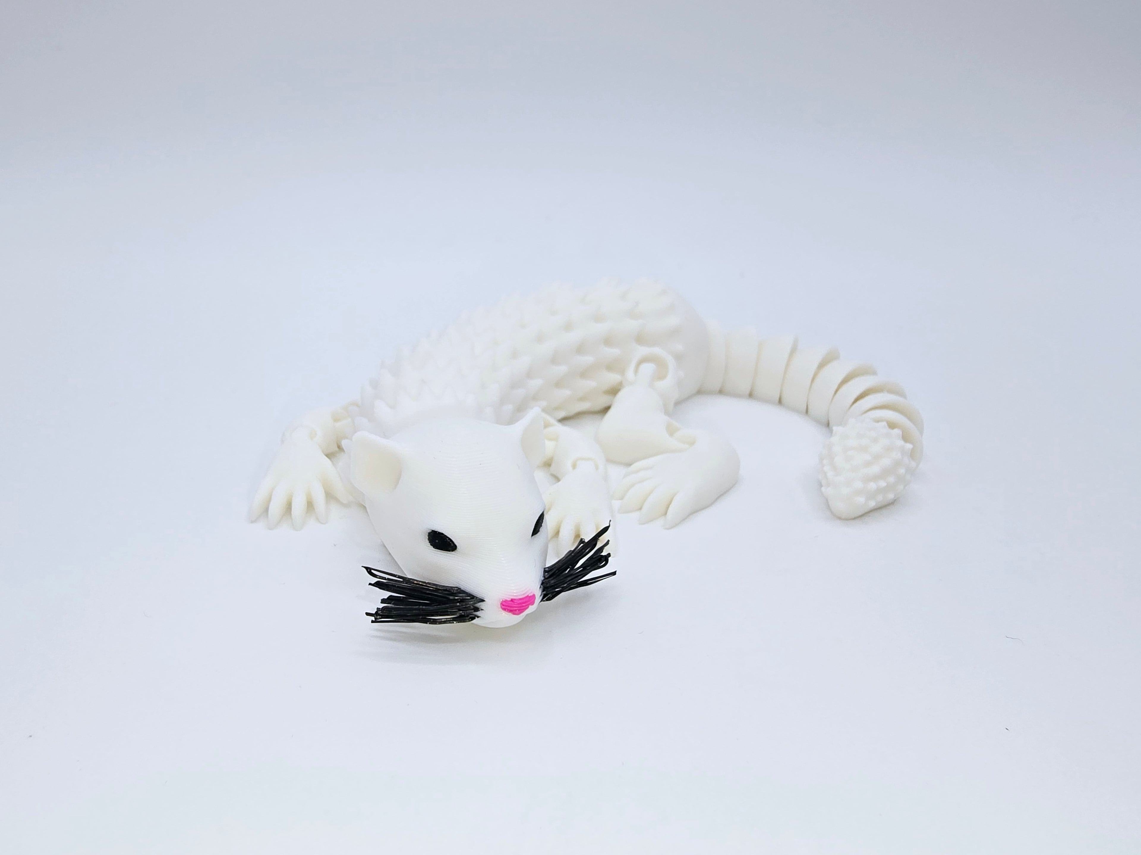 Flexi White Mountain Ermine & Pocket Ferret Bundle 3d model