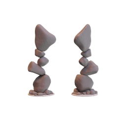 Balancing Rock Formation 3d model