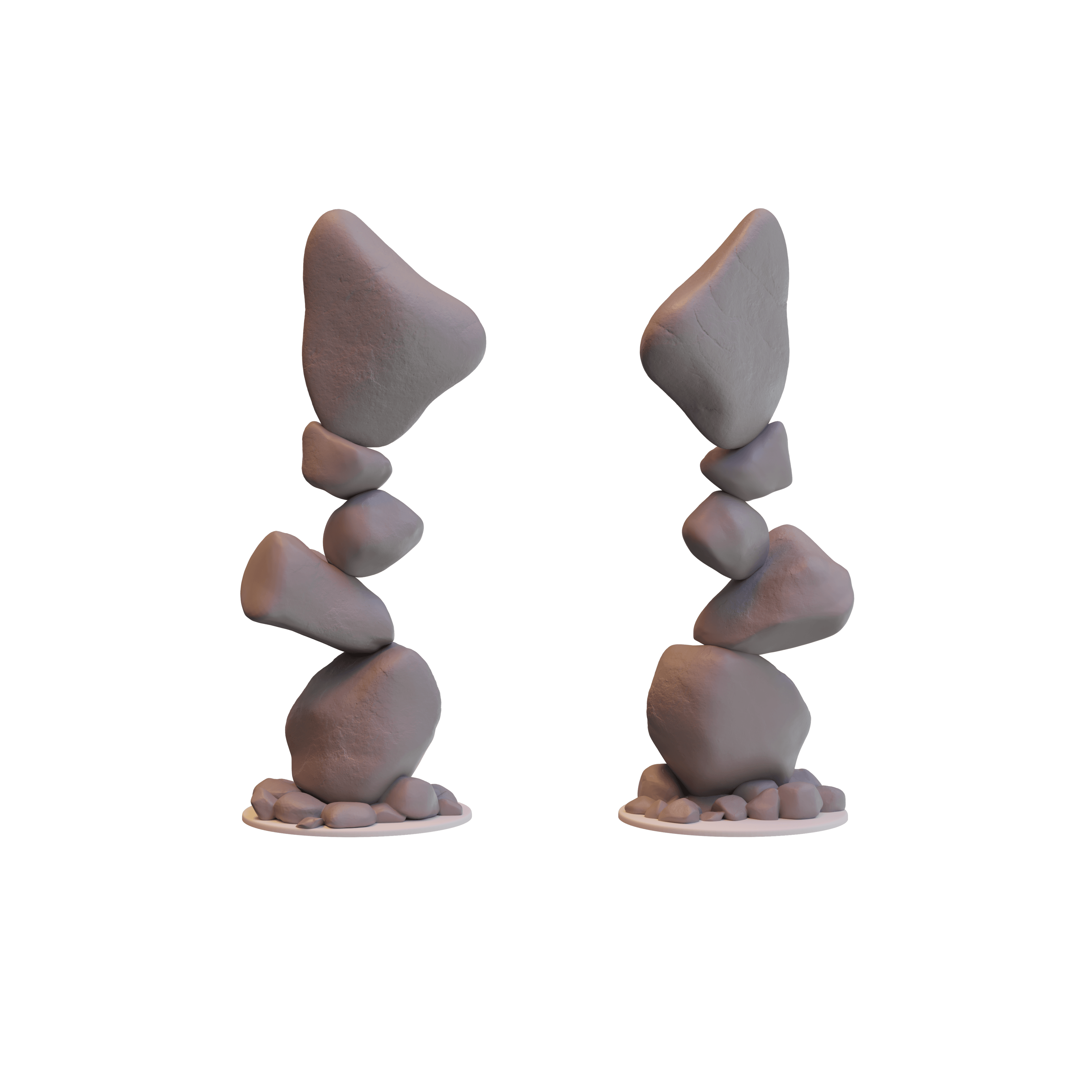 Balancing Rock Formation 3d model