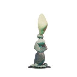 Balancing Rock Formation 3d model