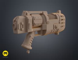 Plasma pistol - Drogos Reclamation 3d model