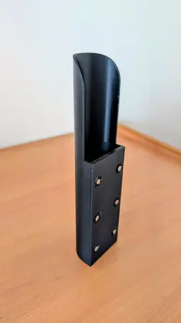 After considering a number of over-engineered options for a poop bin for my new K2 Max, I thought this one looked simple and effective. I didn't have the right sized magnets so I created some simple bushes to glue in. All working well. Thanks ! 3d model