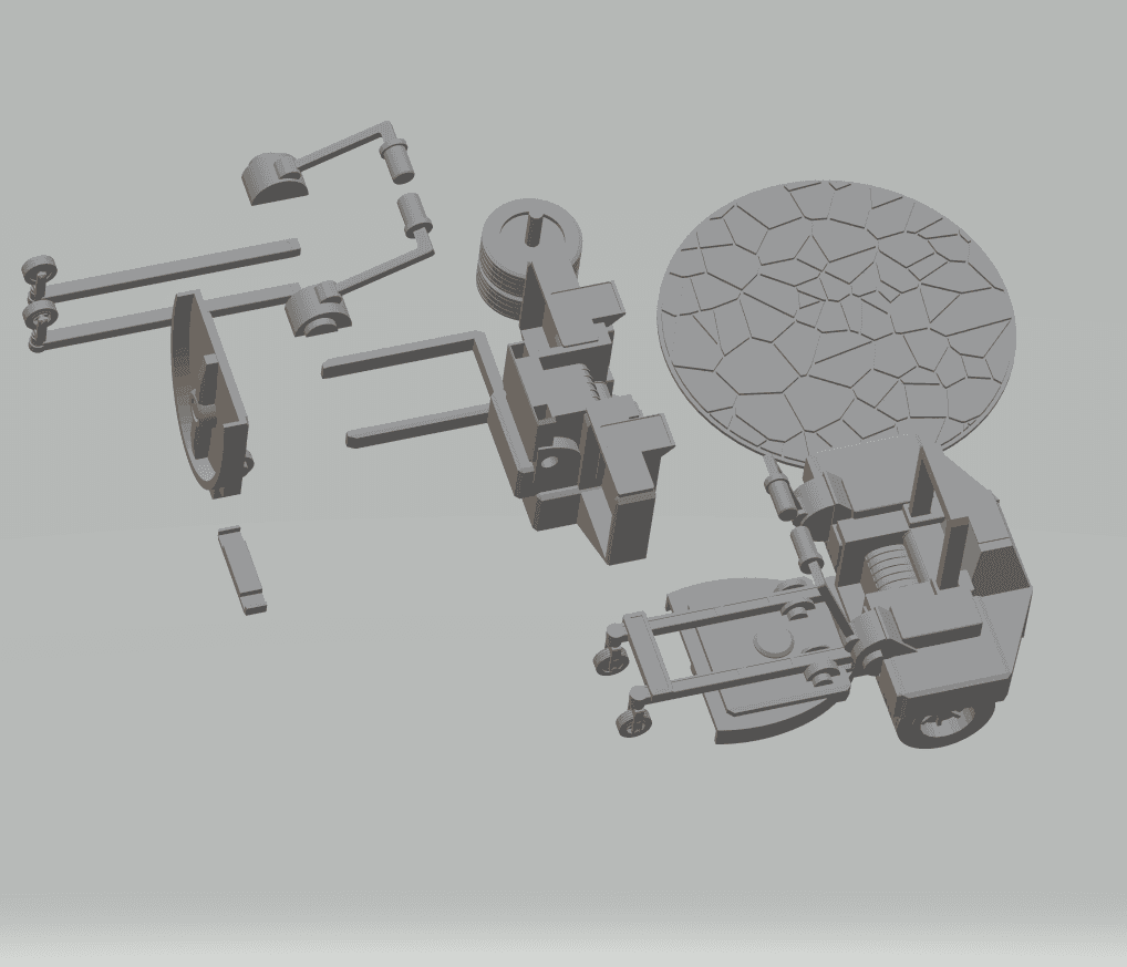 FHW: Max Velocity Lawn Mower Dragster kit 3d model