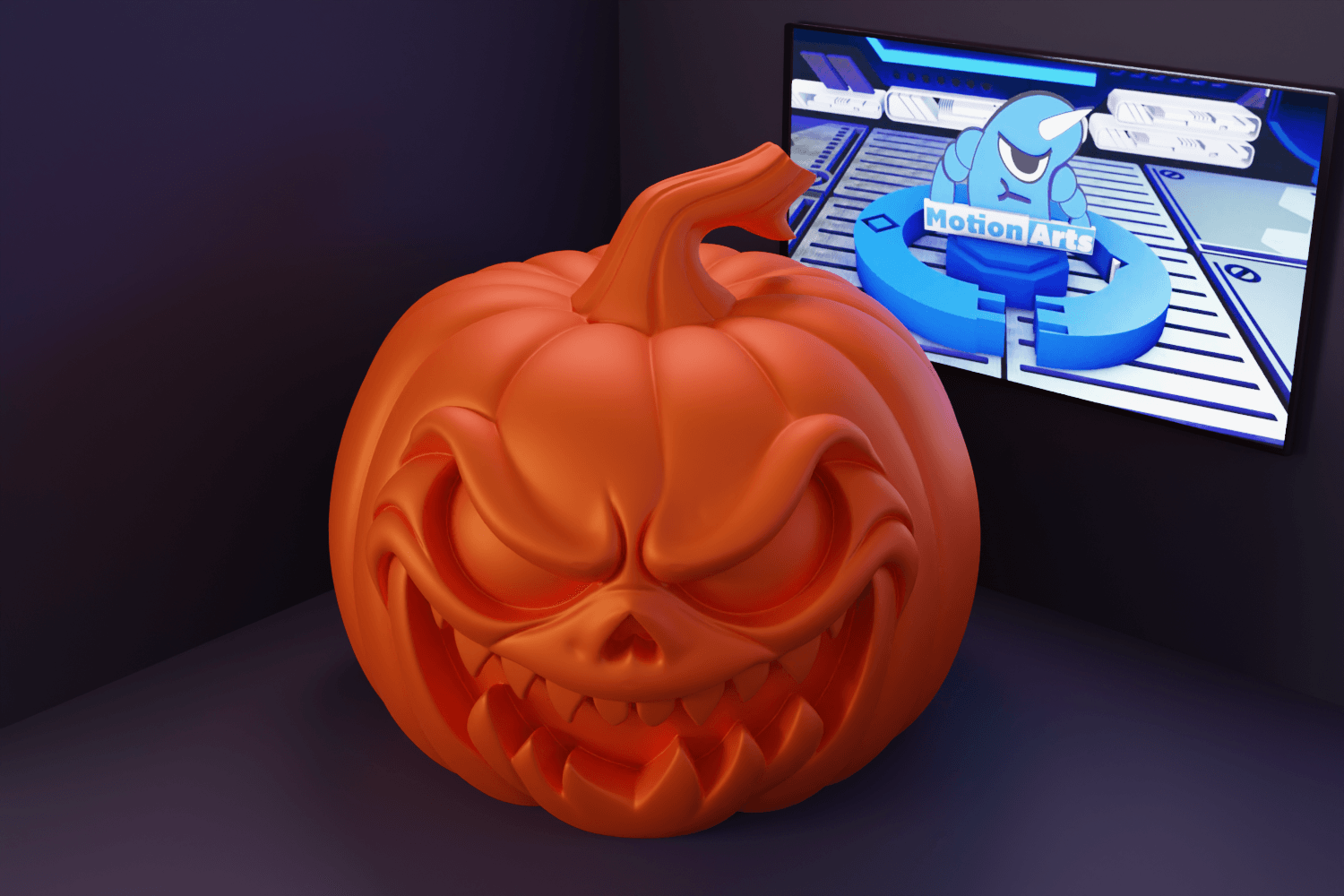 Halloween Abobora.stl 3d model