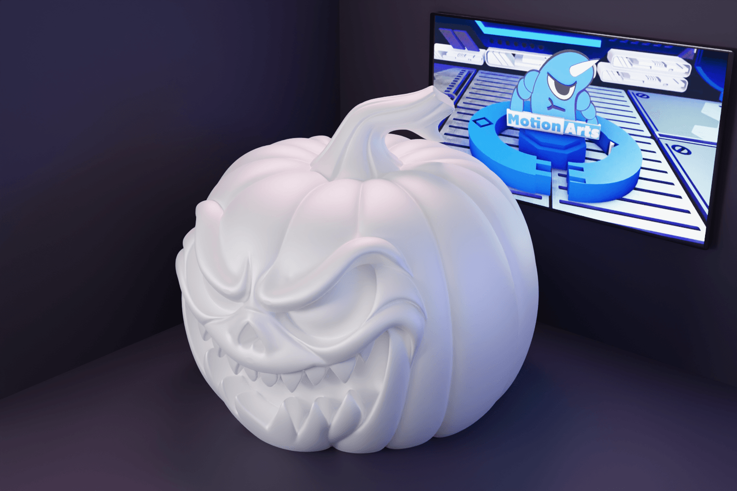 Halloween Abobora.stl 3d model