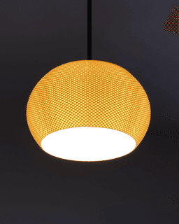 Valo Lampshade - Adaptive E27 Pendant Lamp & Table Lamp by Lunfardo 3d model