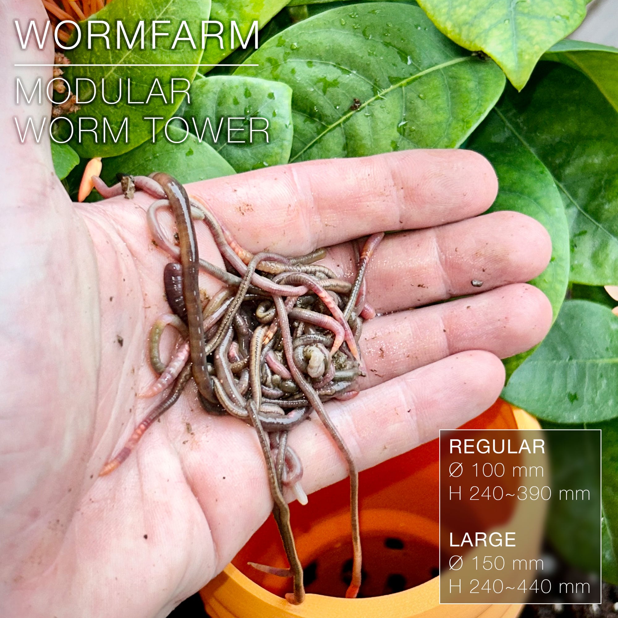 WORMFARM | Modular Composting Worm Tower 3d model