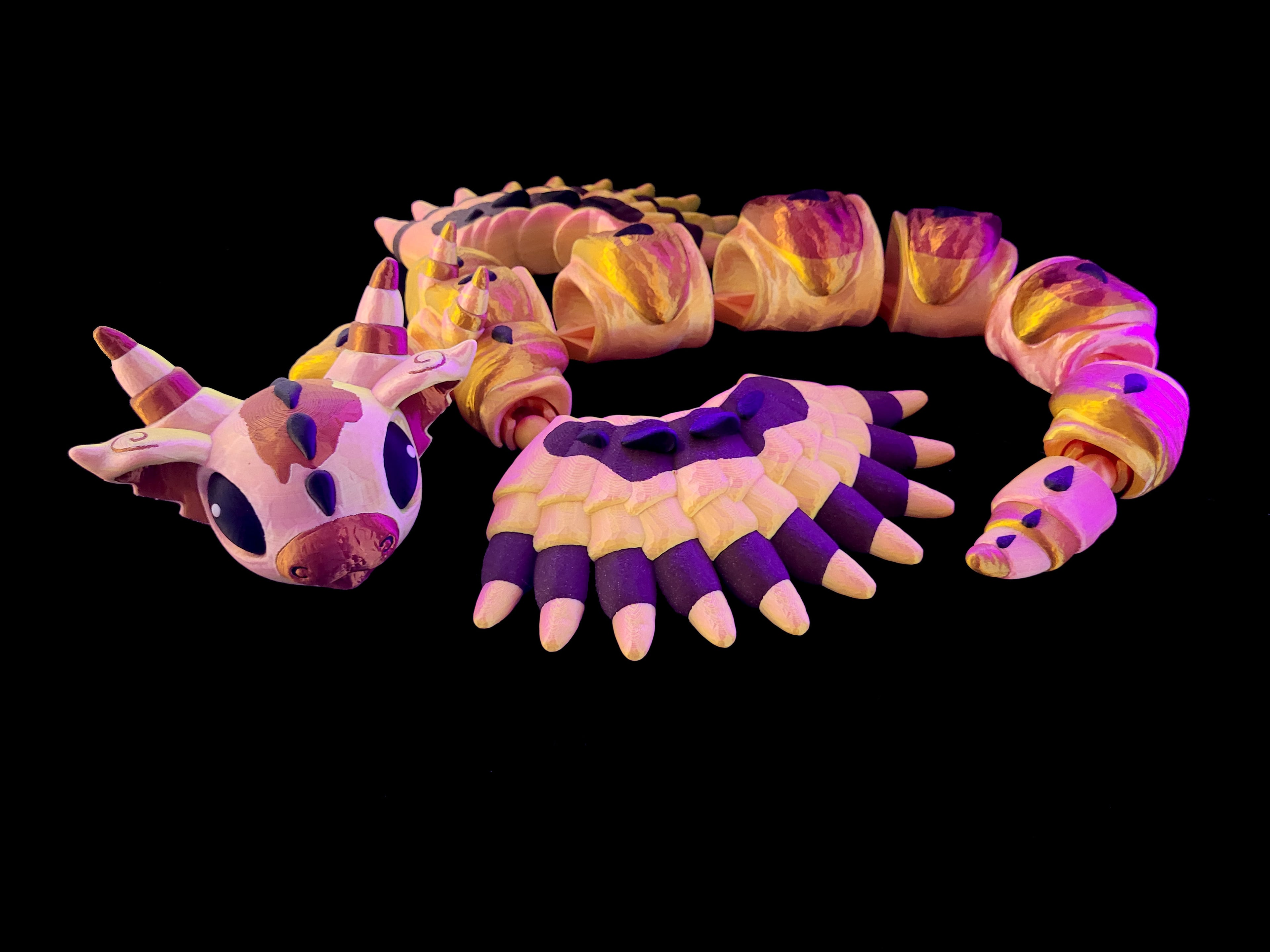 Croissant Build-A-Dragon *Commercial Version* 3d model