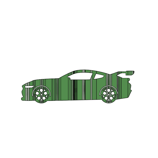 Mustang GTD 2026 Flip Art 3d model