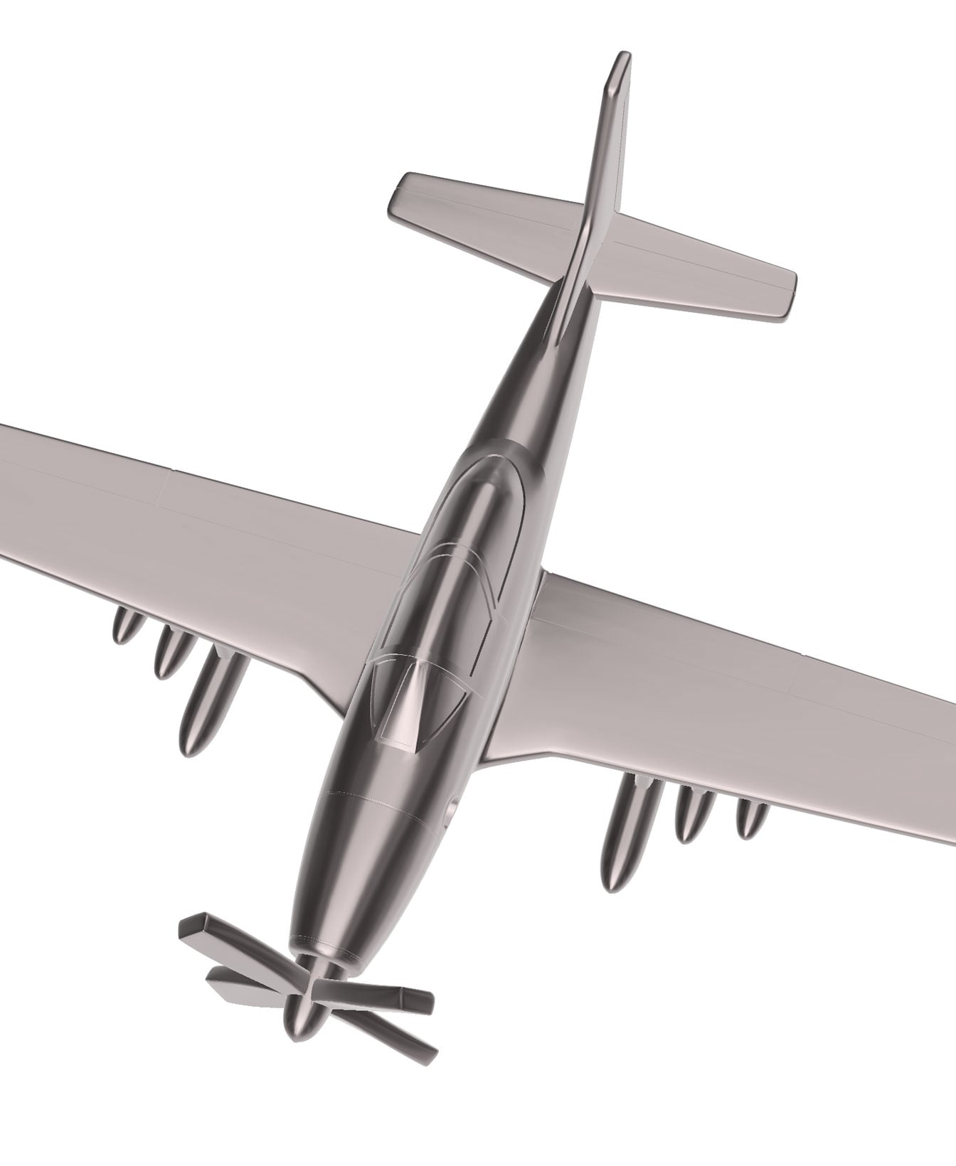 North American YAT-28E Trojan 3d model