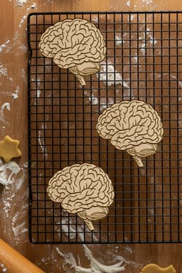 Brain Cookie Cutter, Biscuit Cutter 3d model
