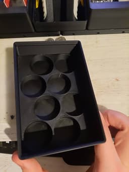gridfinity dense revell paint holder.step 3d model