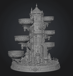 Steampunk Key & Jewelry Organizer STL File for 3D Print 3d model