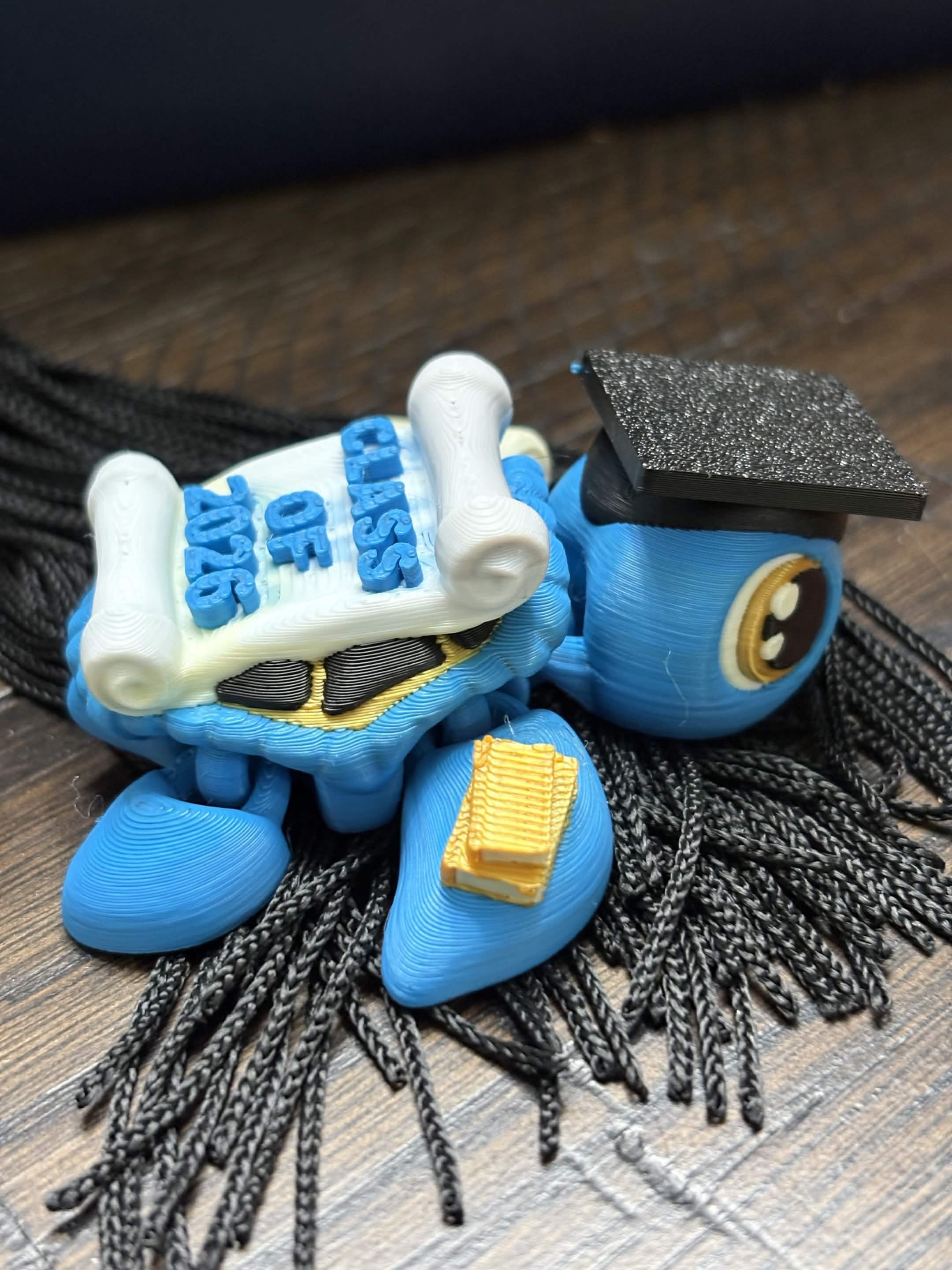 2026 Graduation Turtle 3d model