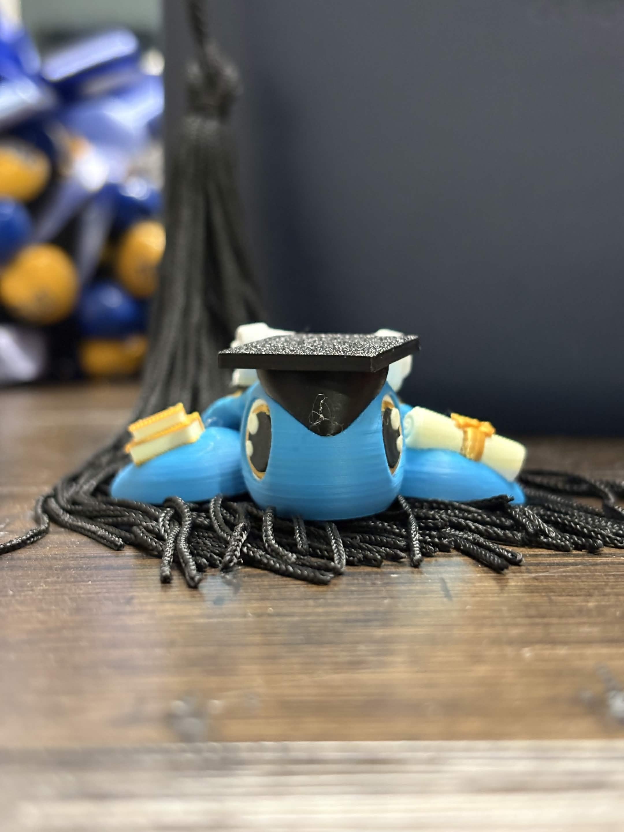 2026 Graduation Turtle 3d model