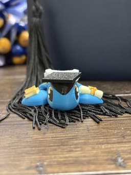 2026 Graduation Turtle 3d model