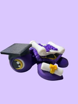 2026 Graduation Turtle 3d model
