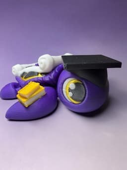 2026 Graduation Turtle 3d model
