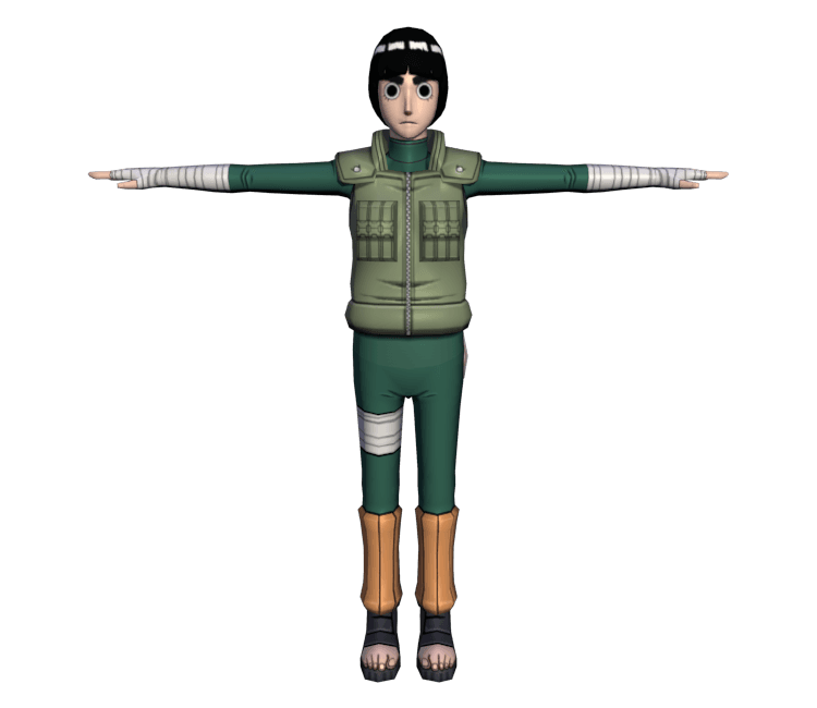 Rock Lee 3d model