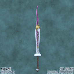 Vastaya Lest (Mel's Spy) Cosplay Shimmer Brush Arcane League of Legends 3d model