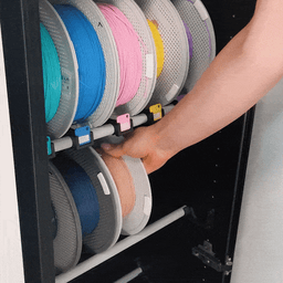 Billy Ikea Hack, Swatches Holder! 3d model