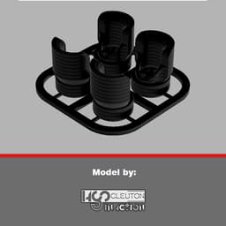 Fiat Palio Weekend Keychain 3d model