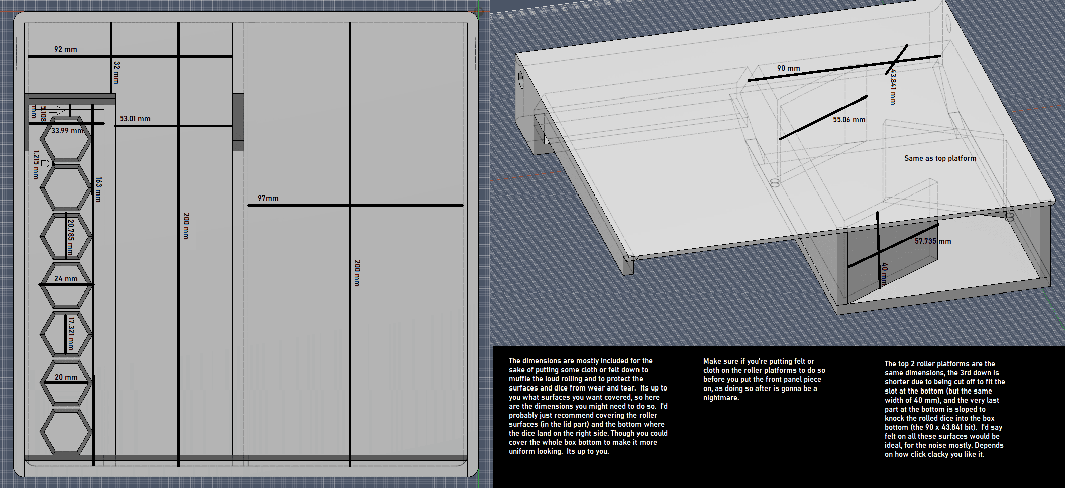 TTRPG Dice Box & Roller 3d model