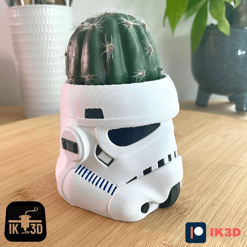 Star Wars Stormtrooper Planter / Pot  3d model