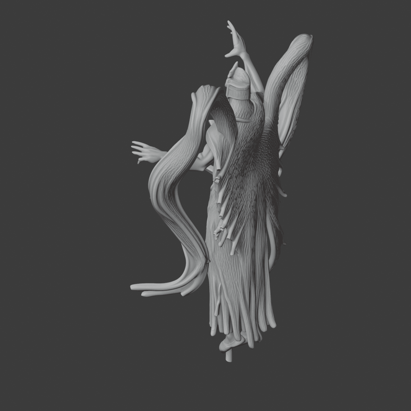 Blood Bishop Diablo 4 Figurine 3d model