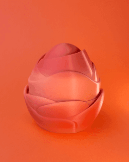 Winktail - Cute Flexi Dragon with Bonus Egg! 3d model