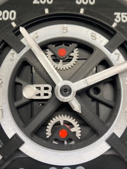 Bugatti Tourbillon Tachometer Wall Clock 3d model