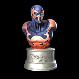 Spiderman 2099 Comic Bust 3d model