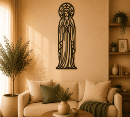 Holy Mary Prayer 2D Wall Art.stl 3d model