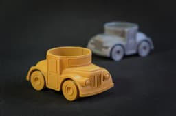 Egg Car - Print in place 3d model