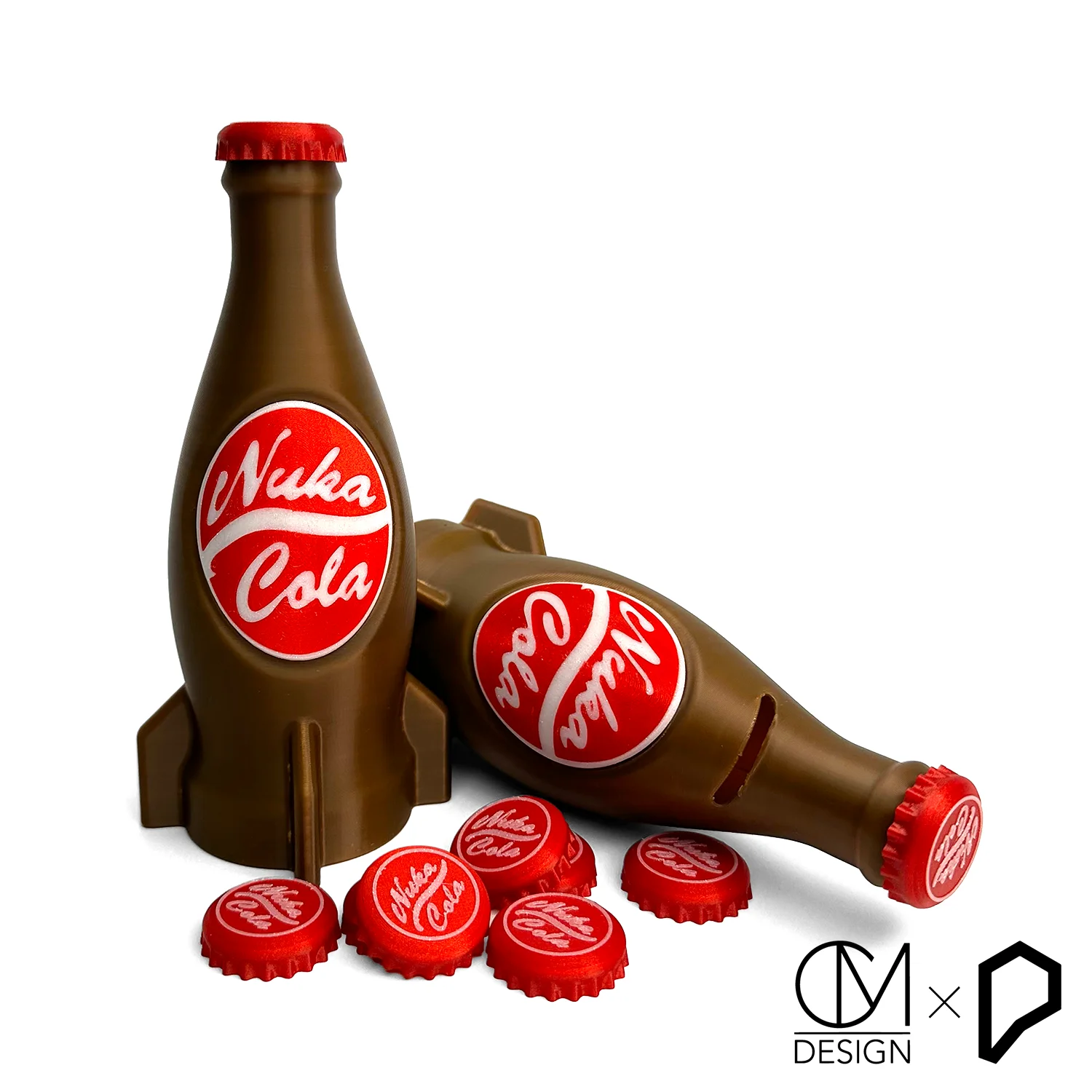 Nuka Cola Bottle Stash and Prop 3d model