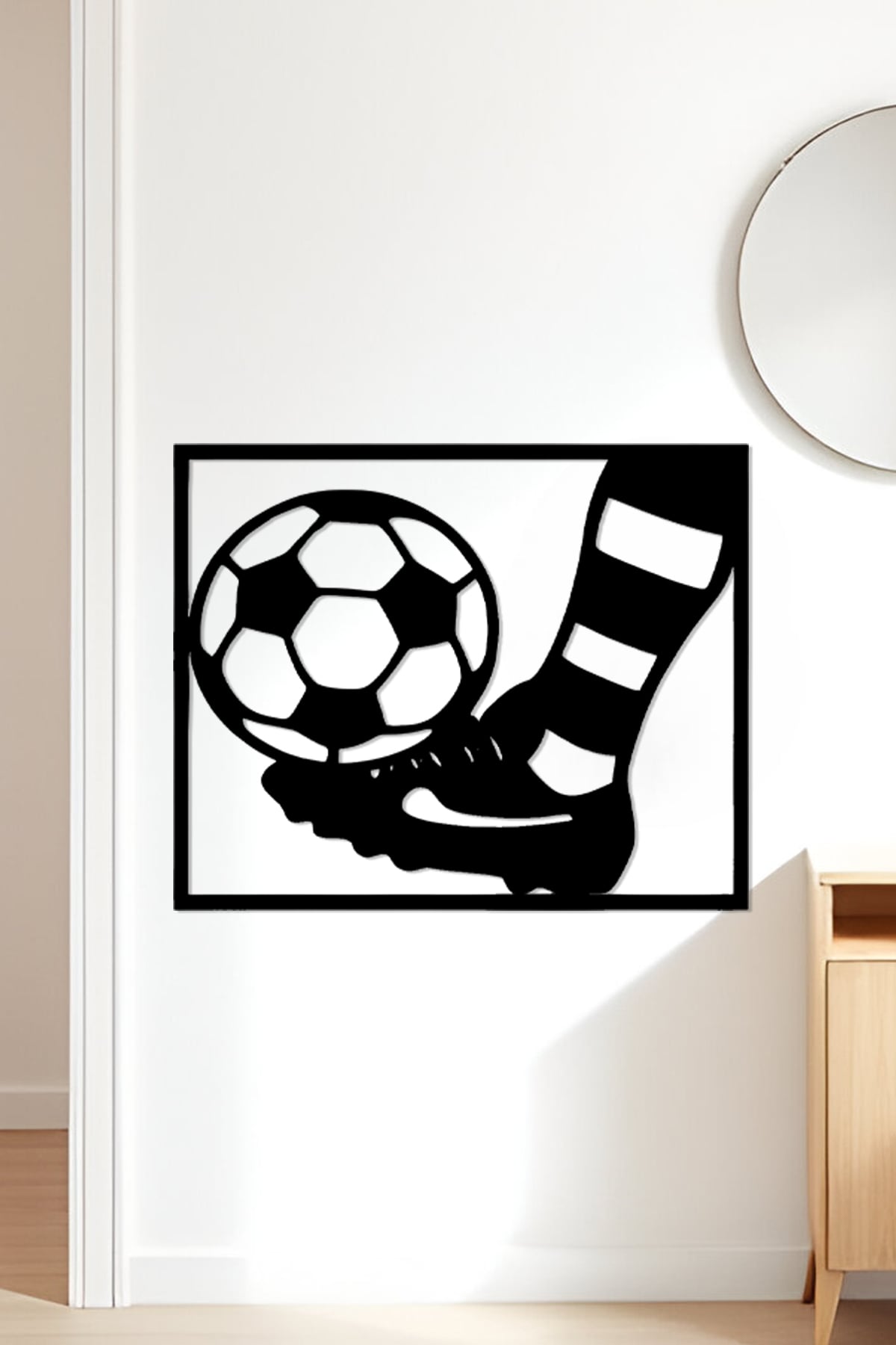 Football Wall Art, Wall Decor, Home Decor 3d model