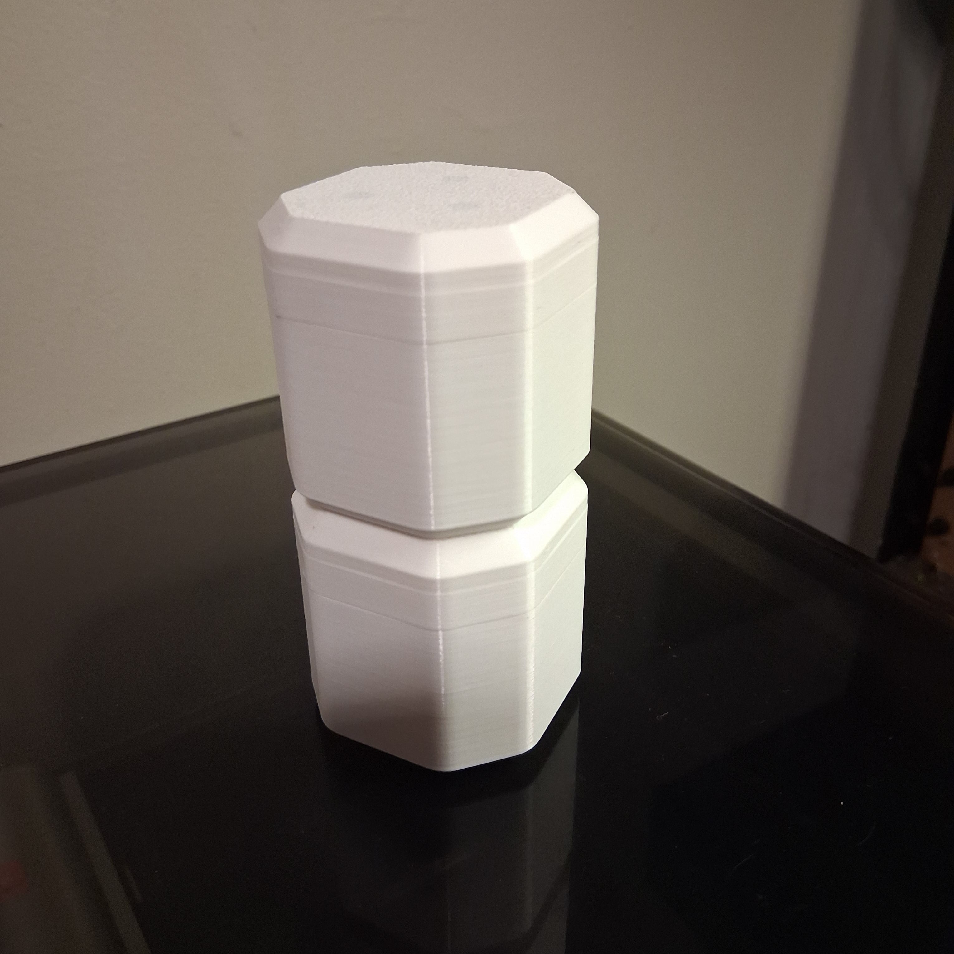 Stackable Magnetic Medicine Container 3d model