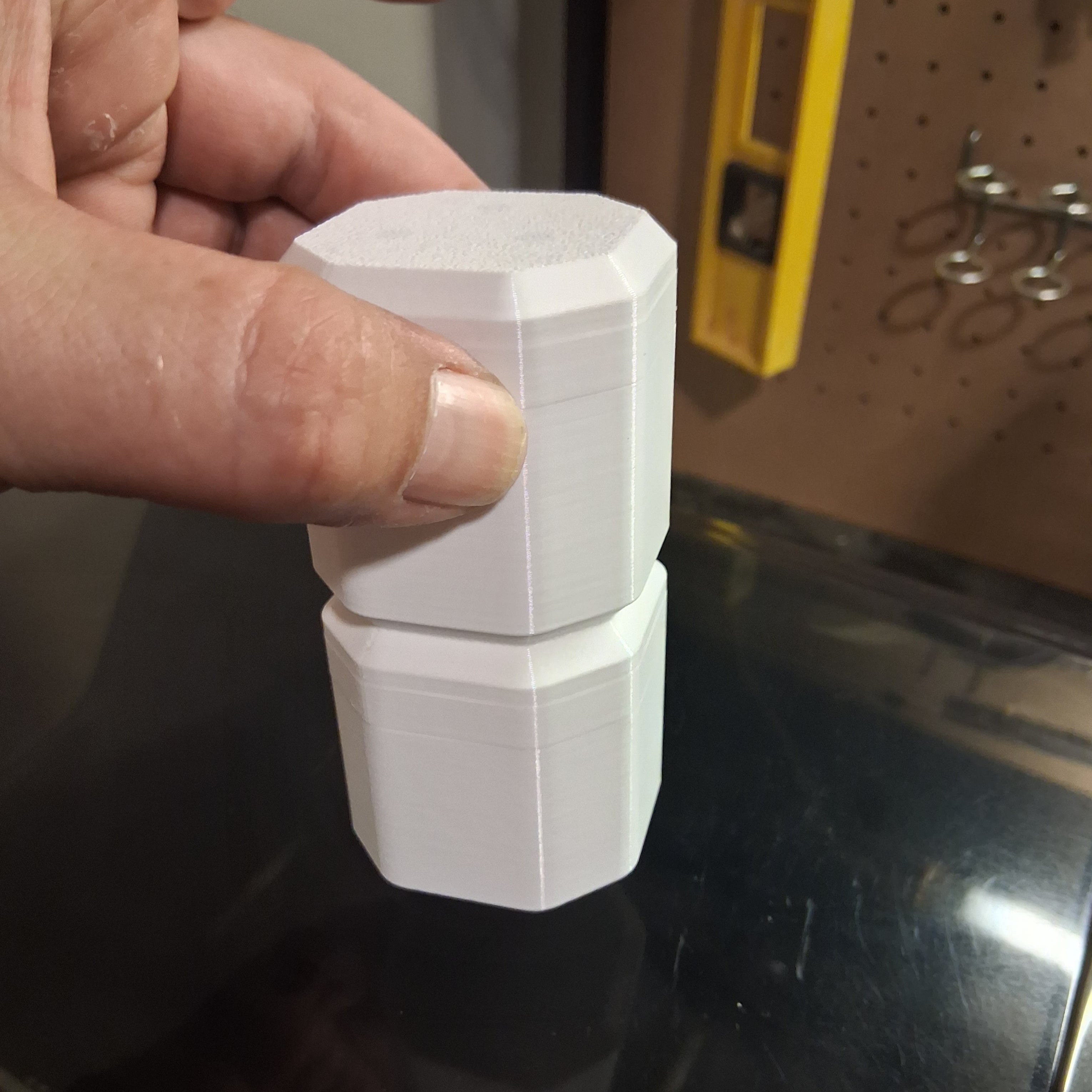 Stackable Magnetic Medicine Container 3d model